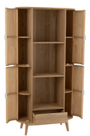 Shelf Rounded Mdf/Pine Wood Natural