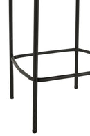 Bar Chair Boucle Plywood/Polyester Grey/Black