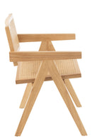 Chair Grid Ash Wood/Rattan Natural