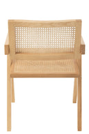 Chair Grid Ash Wood/Rattan Natural