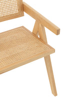Chair Grid Ash Wood/Rattan Natural