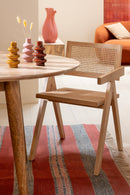 Chair Grid Ash Wood/Rattan Natural