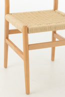 Chair Lap Beech Wood/Rope Natural
