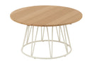 Table Zoa Steel/Polyethylene White