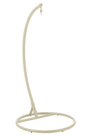 Hanging Chair Egga Steel/Rope Beige