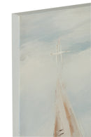 Set Of 3 Painting Vog Acrylic/Canvas Mix