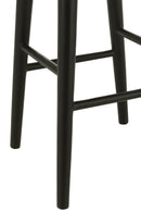 Bar Chair Mika Teak Black - Majorr