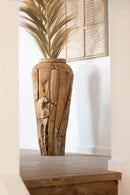 Vase Teakwood Natural Large