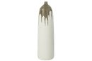 Vase Olea Bottle Olive Green/White Large