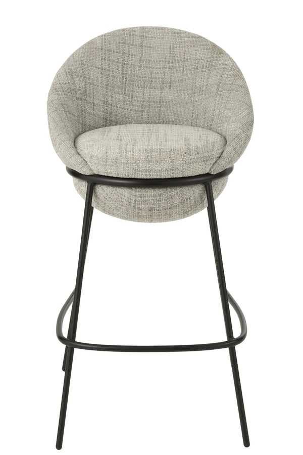Bar Stool Bar Stool With Iron Legs Iron Grey/Black