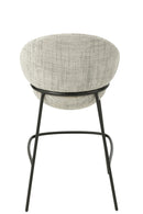 Bar Stool Bar Stool With Iron Legs Iron Grey/Black