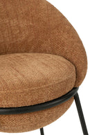 Bar Stool Bar Stool With Iron Legs Iron Terracotta/Black - Majorr