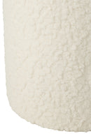 Stool Fur Mdf White