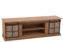 Tv Stand Mia Fir Wood Natural