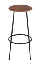 Bar Chair Neo Steel Natural/Black