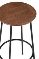 Bar Chair Neo Steel Natural/Black