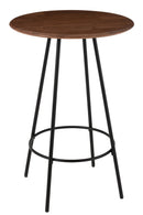 Bar Table Neo Rubber Natural/Black