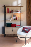 Rack Uvy Iron Natural/Black