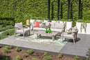Monti loungeset - 4-delig - taupe - rope grey sand - valley sand - Majorr