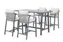 Monti barset - 5-delig - carbon black -  rope taupe - valley sand - Majorr