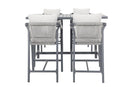 Monti barset - 5-delig - carbon black -  rope taupe - valley sand - Majorr