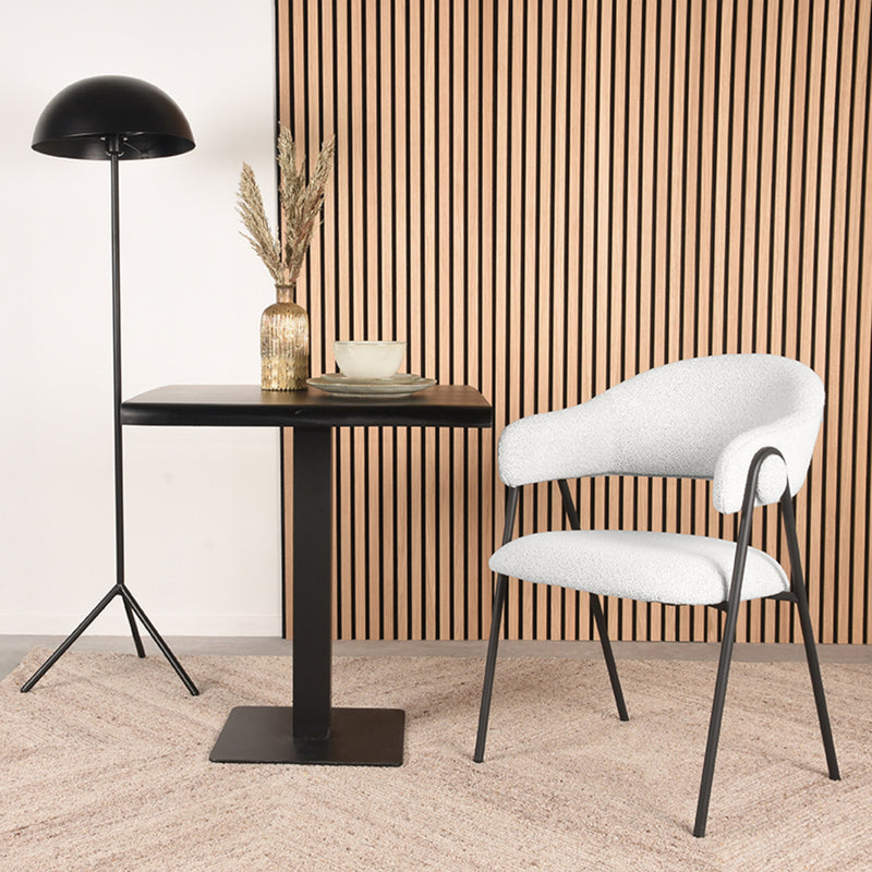 Chaise de salle à manger Lowen LABEL51 - Ivoire - Boucle
