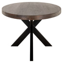 Eettafel Watson Dark brown/black 235