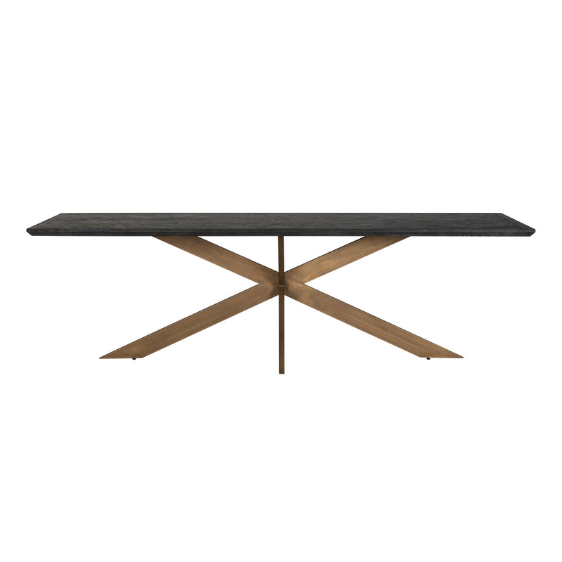 Eettafel Blackbone brass 260 - Majorr