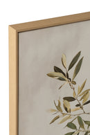 Painting Olive Branch Acrylic Multicolored