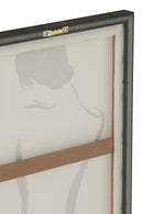 Wall Decoration Women Mdf Natural/Black Assortment Of 3