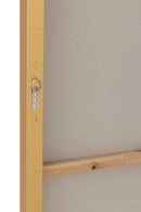 Painting Men Hanging Rectangle Acrylic White/Gold Colored