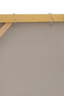 Painting Men Hanging Rectangle Acrylic White/Gold Colored