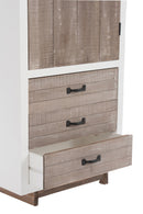 Painting Men Hanging Rectangle Acrylic White/Gold Colored