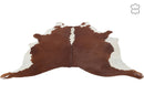J Line Cowhide Leather Brown/White 3 4 M²