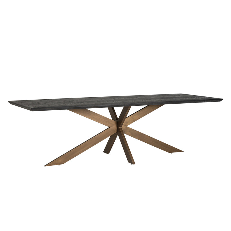 Eettafel Blackbone brass 260 - Majorr