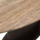 Eettafel Russo ash brown oval 235