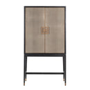 Opbergkast Bloomville brass shagreen