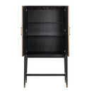 Opbergkast Bloomville brass shagreen