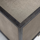 Dressoir Bloomville brass shagreen