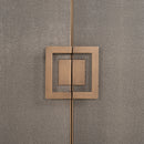 Dressoir Bloomville brass shagreen