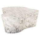 Buiten salontafel Rockyard white marble look - Majorr