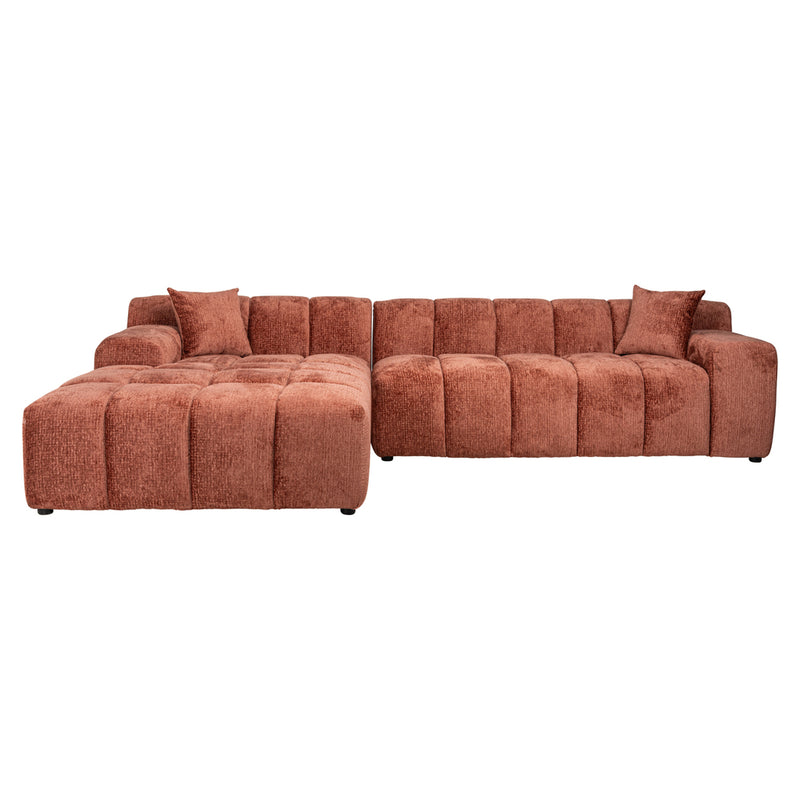 Sofa Cube 3-zits + lounge links - Majorr