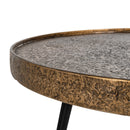 Salontafel Luton black/gold (Set of 3)