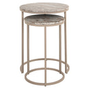 Bijzettafel Fairfax clay (Set of 2)
