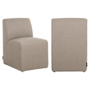 Outdoor eetkamerstoel Riva taupe