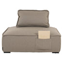 Outdoor lounge stoel Jondal taupe