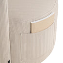 Outdoor eetkamerstoel Marlin beige swivel