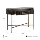Wandtafel Luxor 1-lade - Majorr