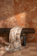 Bench Rough Recycled Wood Brown