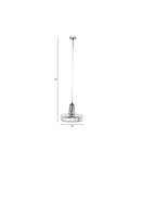 Pendant Lamp Anshin Medium Smoke - Majorr